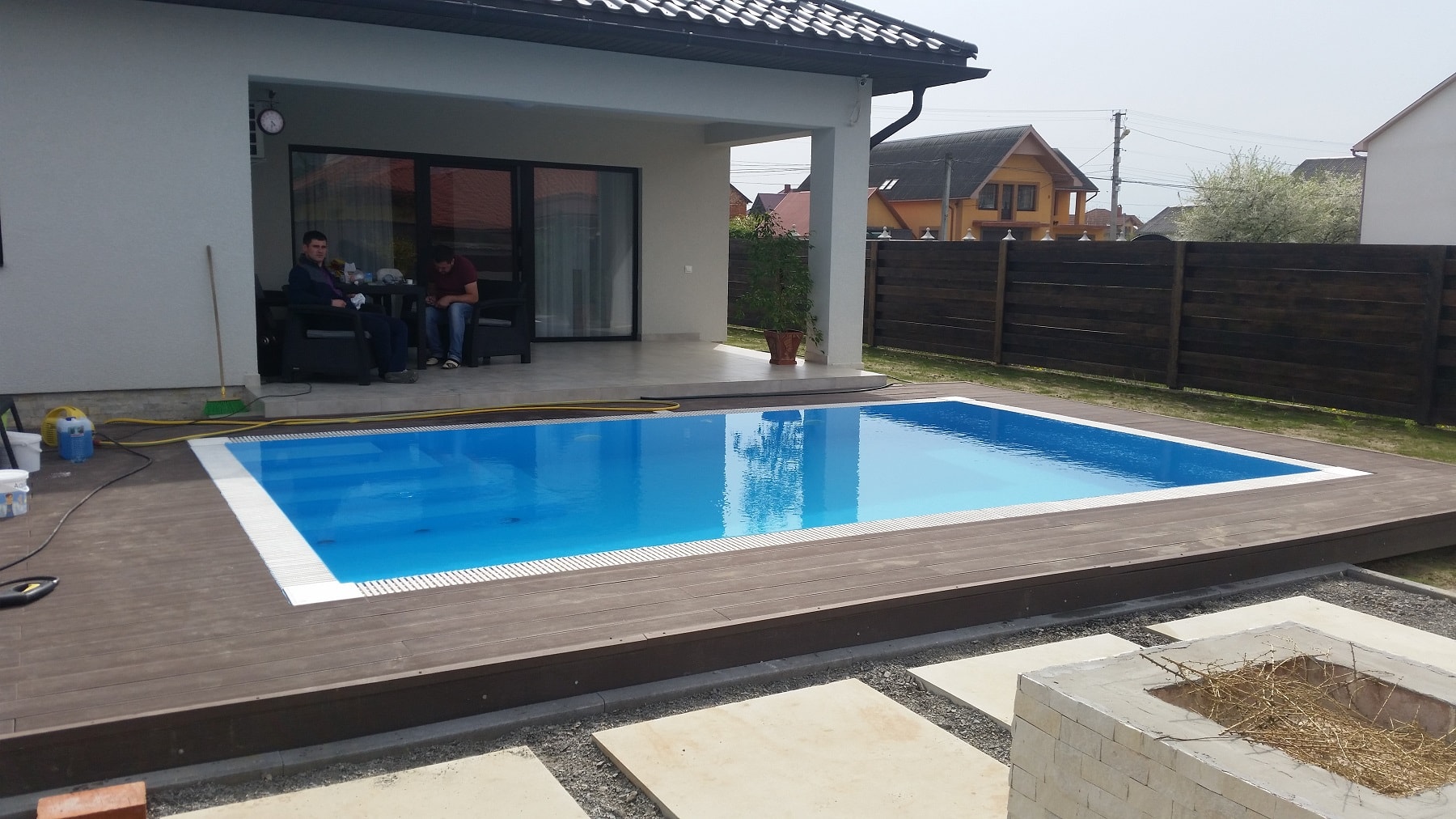 Pip Pool Переливний басейн Виноградів - IMPools